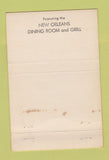 Matchbook Cover - Hotel Monticello Longview WA 40 Strike