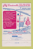 Matchbook Cover - Cinderella Homes Costa Mesa CA 40 Strike