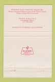 Matchbook Cover - Country Inn Restaurant Champaign IL 40 Strike