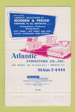 Matchbook Cover - Atlantic Furniture Brooklyn NY 40 Strike