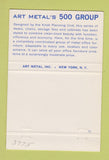 Matchbook Cover - Art Metal Office Furniture Chas Stott Washington DC 40 Strike