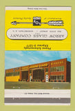Matchbook Cover - Arrow Glass Company Schenectady NY 40 Strike
