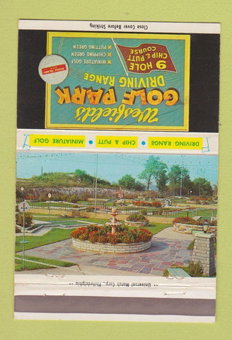 Matchbook Cover - Westfield's Golf Park Plymouth Meeting PA 40 Strike