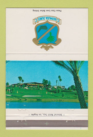Matchbook Cover - Bermuda Dunes Country Club CA 40 Strike