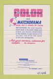 Matchbook Cover - Universal Match Huber Hamden CT Kuppenheimer 40 Strike
