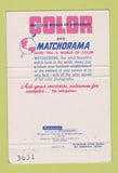 Matchbook Cover - Universal Match Huber Hamden CT Silverware 40 Strike