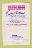 Matchbook Cover - Universal Match Huber Hamden CT Leonard Refineries 40 Strike