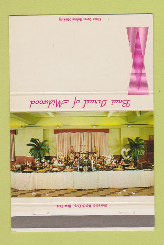 Matchbook Cover - Weltman Levenstein Catering Brooking NY Jewish 40 Strike