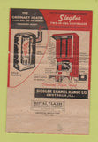 Matchbook Cover - Siegler Heater Ogden Stoker Chicago IL WEAR 40 Strike