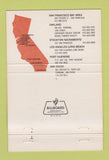Matchbook Cover - Marine Terinals Corporation CA Oakland Stockton  40 Strike