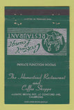 Matchbook Cover - Homestead Restaurant Cambridge MA 40 Strike