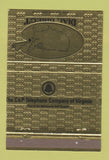 Matchbook Cover - The C&P Telephone Company VA 40 Strike