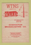 Matchbook Cover - WTNS Radio Coshocton OH baseball football 40 Strike