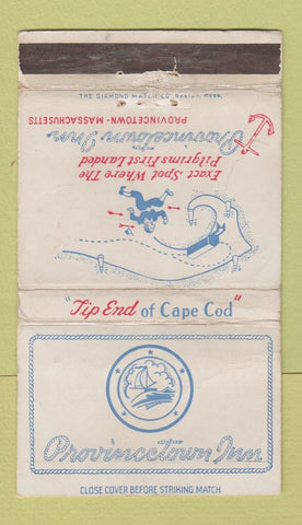 Matchbook Cover - Provincetown Inn MA WEAR 36 Strike