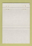 Matchbook Cover - Hoteles Melia Madrid Spain 40 Strike