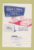 Matchbook Cover - Canal Furniture Showroom Providence RI 40 Strike