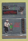 Matchbook Cover - West Texas Rehab Center Crippled Kids Abilene TX 40 Strike