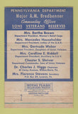 Matchbook Cover - Wilkes Barre PA 1957 Allied Orders Encampment  40 Strike