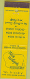 Matchbook Cover - Mary Hartigan's Restaurant Dedham MA