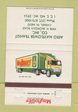 Matchbook Cover - Mayflower Trucking Aero Transit Carmel IN 40 Strike