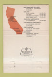 Matchbook Cover Marine Terminals Corp San Francisco San Diego CA WEAR 40 Strike