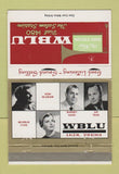 Matchbook Cover - SBLU Radio Salem VA 1480 40 Strike