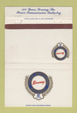 Matchbook Cover - Browning Power Transmission 40 Strike