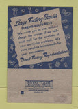 Matchbook Cover - Vincent Screw Bolt Minneapolis MN Brass Copper 40 Strike