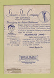 Matchbook Cover - Shower Door Company Atlanta GA girlie 40 Strike