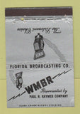 Matchbook Cover - WMBR Radio Jacksonville FL Paul Raymer WEAR 40 Strike