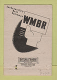 Matchbook Cover - WMBR Radio Jacksonville FL Paul Raymer WEAR 40 Strike