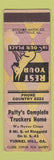 Matchbook Cover - Patty's Truckers Home Tunnel Hill GA