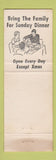 Matchbook Cover - Wonder Bar Steak House Biddeford ME