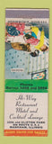 Matchbook Cover - Hi Way Restaurant Motel Markham IL