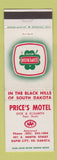 Matchbook Cover - Prince's Motel Rapid City SD