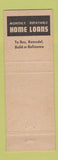 Matchbook Cover - Jasper County Savings Loan Carthage MO