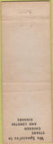 Matchbook Cover - Ox Yoke Coffee Shoppe Westmoreland Depot NH Cattle