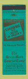 Matchbook Cover - Green Moth Tourist Camp Trenton ME