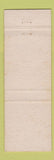 Matchbook Cover - Idaho Motel Grangeville ID