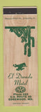 Matchbook Cover - El Dorado Motel Edgewood MD