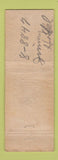 Matchbook Cover - Elk Tavern Irons MI WORN