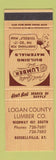 Matchbook Cover - Logan County Lumber Russellville KY