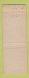Matchbook Cover - The Bradford Restaurant Defiance OH