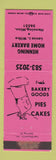 Matchbook Cover - Henning Home Bakery MN WEAR