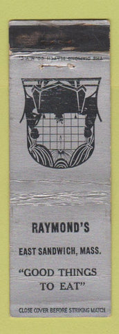 Matchbook Cover - Raymond's Restaurant East Sandwich MA WEAR