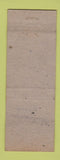 Matchbook Cover - Johnson Shell oil gas Chattanooga TN