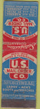 Matchbook Cover - US Mail Order Co Sportswear clothes St Paul MN POOR