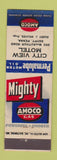 Matchbook Cover - Amoco oil gas City View Motel Egypt PA