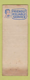 Matchbook Cover - Blue Coal Rettig Newark NJ