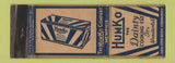 Matchbook Cover - Humko Cooking Fat Memphis TN WEAR